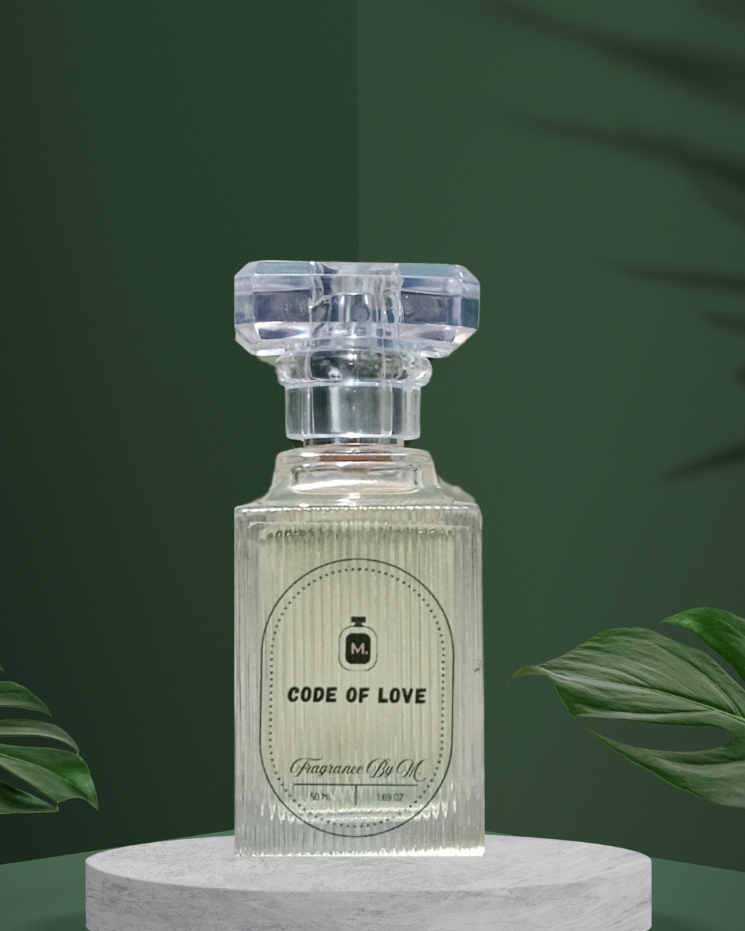 Code of Love eau de parfum bottle